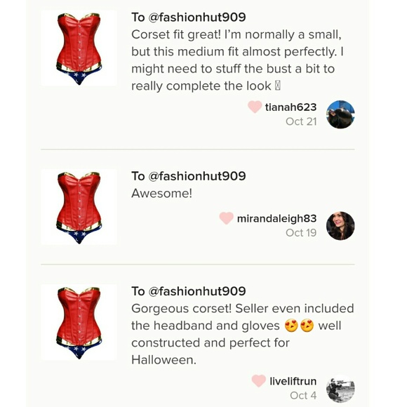 WONDER WOMAN CORSET - Picture 5 of 7